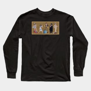 Raiders of the Lost Ark Lineup Long Sleeve T-Shirt